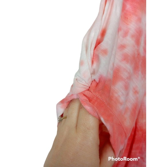 Sanctuary Twist Cap Sleeve Tie-Dye Top - Picture 3 of 6
